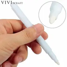 Vividcraft белые жидкие Меловые карандаши наклейки для стен комнаты банка Мел удобный съемный дети для учителя ручка кухня черный V2R3