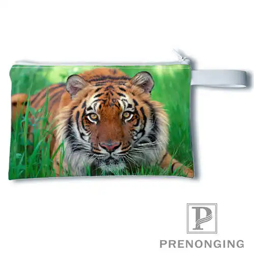 Coin Purse Заказной тигр(20)@ кошелек с рисунком изменить кошелек молния нулевой кошелек телефон Сумки для ключей модный небольшой женский кошелёк#19-01-22-5-232 - Цвет: Coin Purse