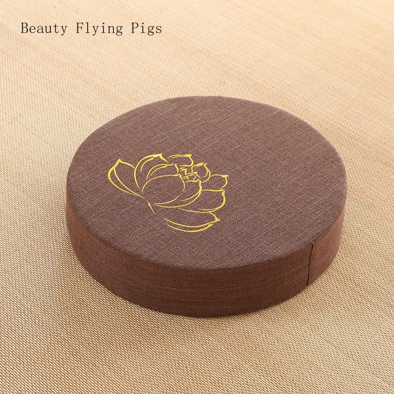 40X6CM Yoga Meditate PEP Hard Texture Meditation Cushion Backrest Pillow Japanese Tatami Mat Removable and Washable inflatable yoga cushion