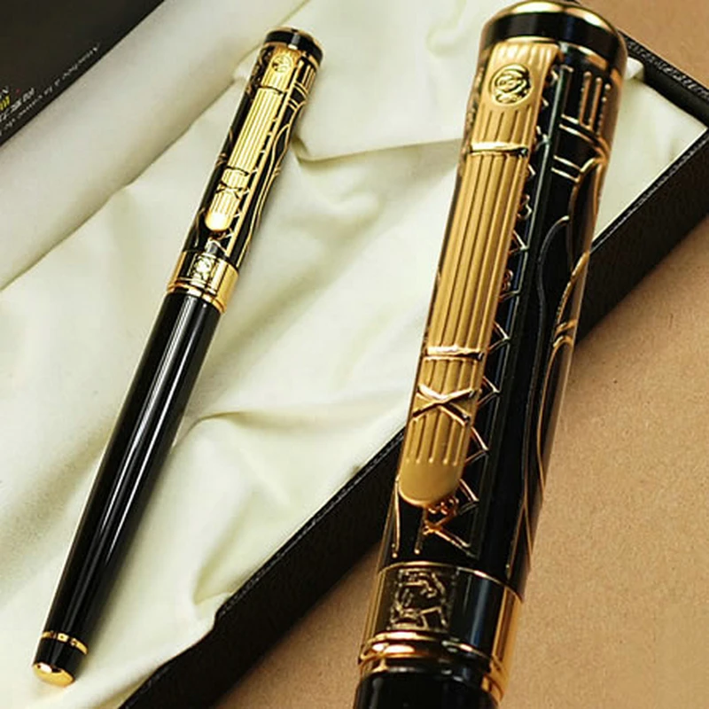 Picasso 902 Golden Eagle and Black Rollerball Pen Dream Series Stationery School&ampOffice Writing | Канцтовары для офиса и