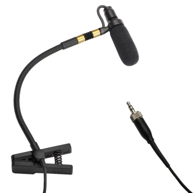 IM-20 3 Pin 4 Pin mini xlr Plug 3,5 мм разъем музыкальный инструмент микрофон всенаправленного типа Sax микрофон - Цвет: 3.5mm with nut
