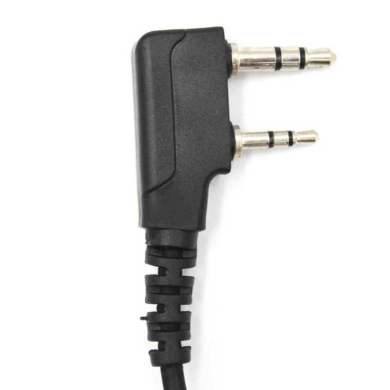 Radio Headset with Mic, 2 Pin D Shape, Walkie Talkie Earpiece, for Retevis H-777, RT22, RT21, RT68, Baofeng, UV-5R, 888S, 666S