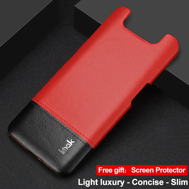 Роскошный кожаный чехол Etui для samsung A80 чехол A90 5G samsung A 80 A70 чехол IMAK лаконичный чехол для samsung Galaxy A80 чехол