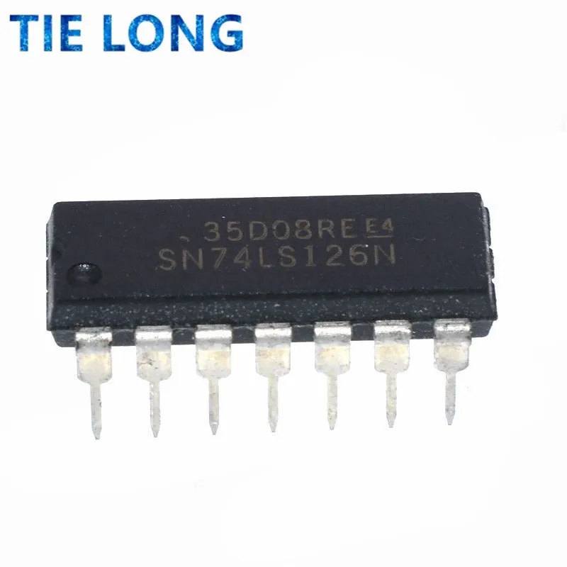 

10PCS/LOT NEW 74LS126 SN74LS126N DIP-14 Buffer Chip