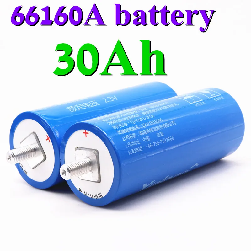 Оригинальный LTO 66160 2 4 v 30Ah 10C 300A для 12 литиевого титаната 3 батарея ячейка мощность