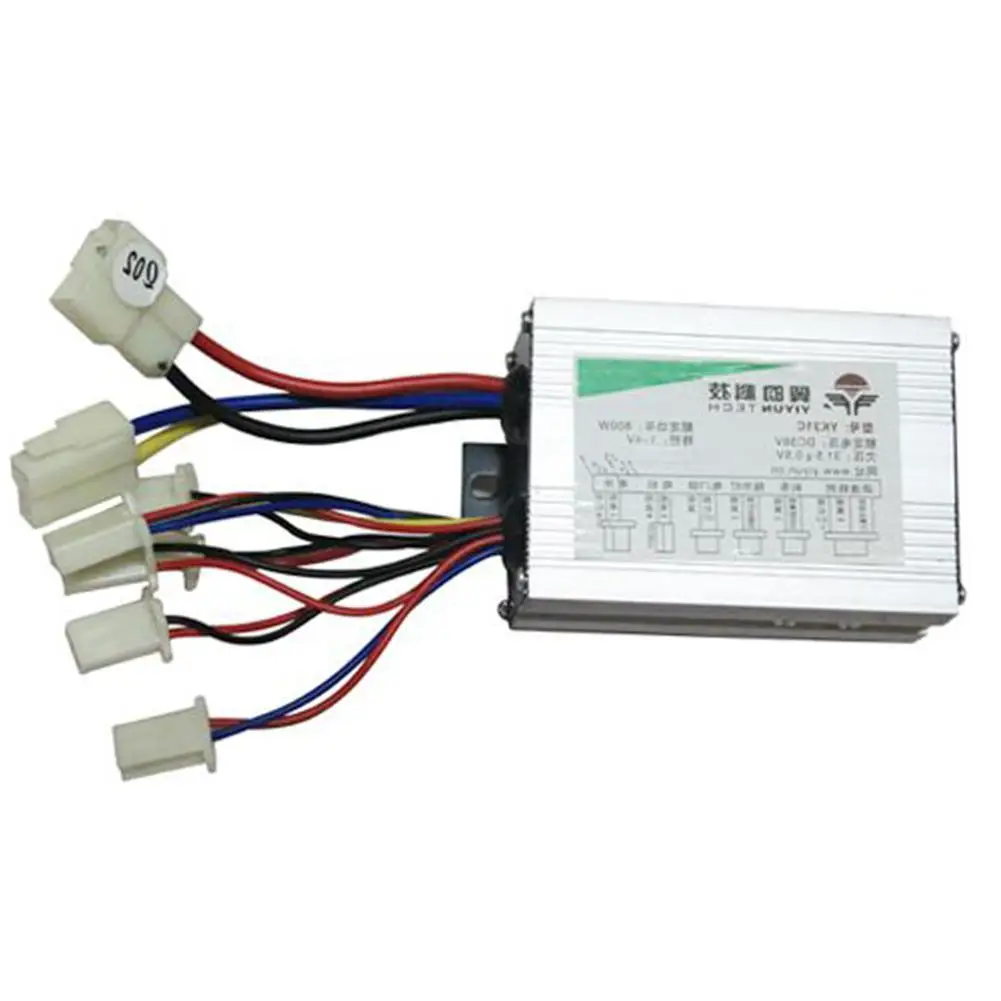 

HobbyLane 12V/24V/36V/48V 500W/800W BLDC Motor Controller Electric Bike Tricycle Dual Mode Sensor/Sensorless Controller Hot Sale
