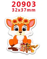 20903 30 шт мультфильм плоское украшение из смолы PR 20611 - Цвет: 20903