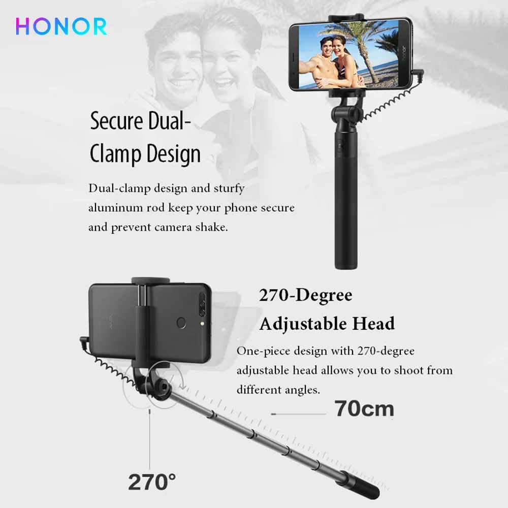 cardan estabilizador celular vara telescópica para youtube huawei af15 honra af11