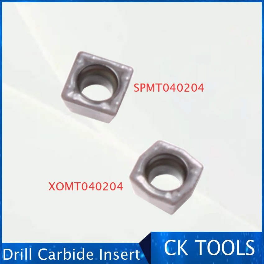 SPMT040204 XOMT040204 буровая вставка для дрели 3d-12 мм