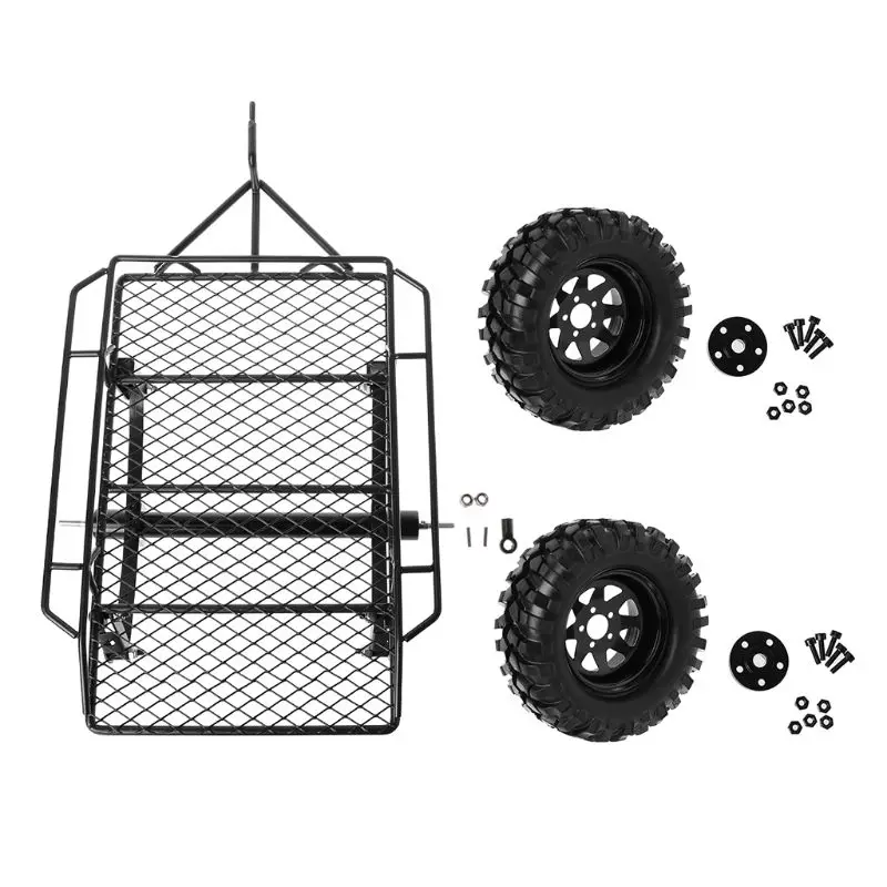 

Metal RC Trailer Hopper Frame Simulation for 1/10 Rock Crawler Truck Trail TRX-4 TRX4 Axial SCX10 RC4WD D90 CC01 Car Spare Parts