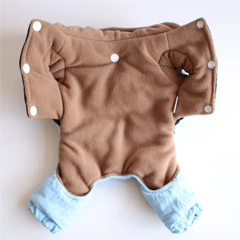 

Small Dog Outfit four leg Warm Jumpsuit Overalls Puppy Clothing Chihuahua Yorkshire Pomeranian Poodle Bichon Frise Dog Clothes