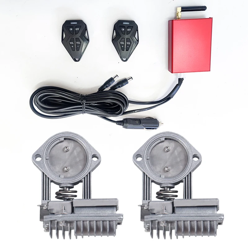 Car Exhaust Sounds Contrller System Double Flange Valve Waterproof Universal For Gasoline Engine Racing Parts