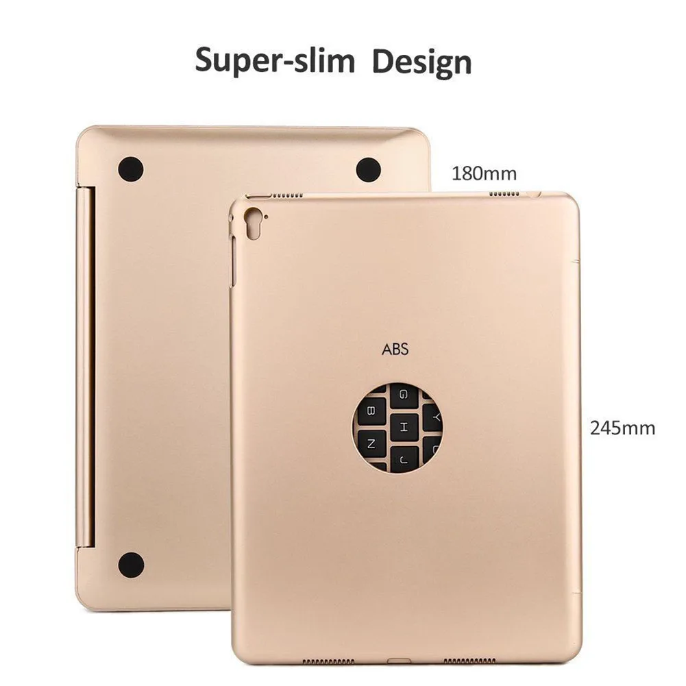 Ультратонкий складной чехол Универсальная беспроводная Bluetooth клавиатура для iPad