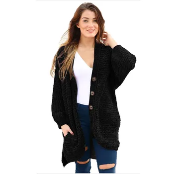 

Velvet knitted sweater women pink red gray plus size loose top Cardigan 2019 autumn winter new long sleeve fashion sweater JD646