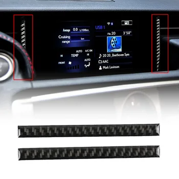 

2pcs set GPS Navigation Stickers For LEXUS IS250 IS300 IS350 2014-2018 Auto Black High quality
