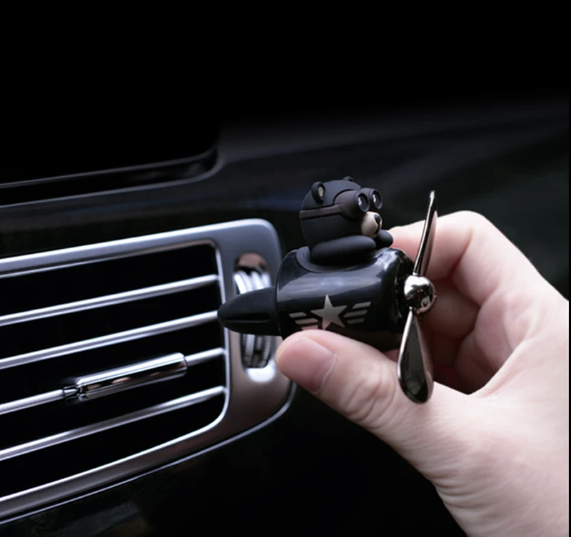 Cute Bear Pilot Air Freshener Car Perfume