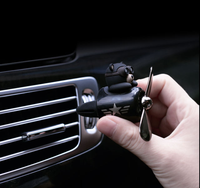 Cute Bear Pilot Air Freshener Car Perfume