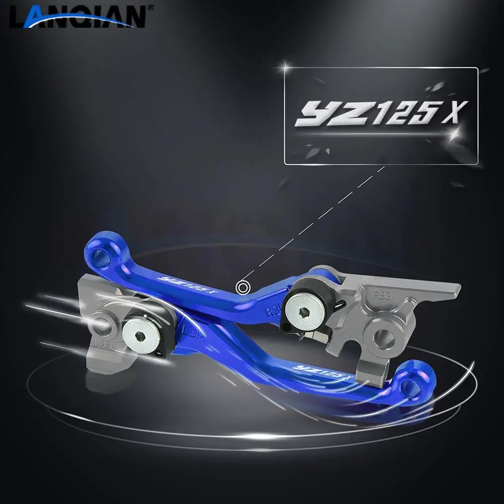 

Motorcycle Aluminum Dirt Pit Bike Motocross Pivot Brake Clutch Levers For Yamaha YZ125X YZ 125X YZ 125 X 2017 2018 Accessories