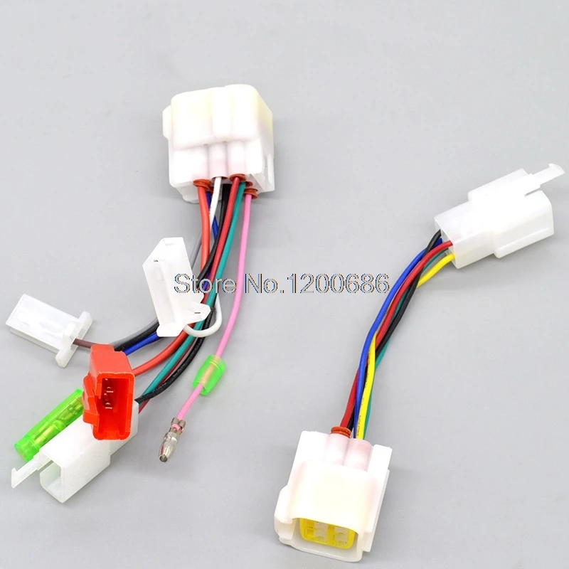 

Electric bicycle controller wire harness Hall extension wiring controller adapter electric bicycle waterproof wiring harness