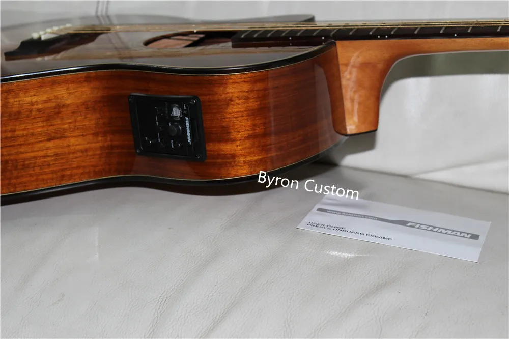 Акустическая Электрогитара lefty GA body guitar s бесплатная доставка|Гитара| |