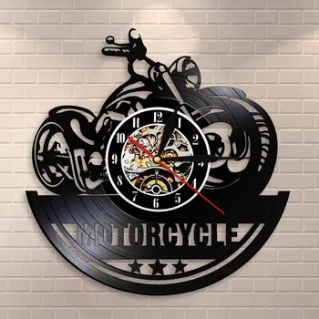 Motorcycle Wall Clock