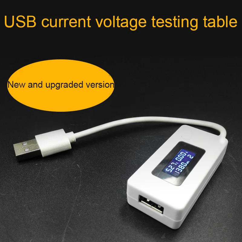 USB зарядка детектор ток и напряжение тестер телефон источник питания Напряжение