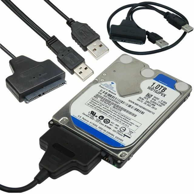 Adaptateur USB SMiCable SMi3 vers USB 3.0, connecteurs d'ordinateur, prise  en charge du disque dur SSD HDD 2.5 amaran, câble SMiIII 22 broches -  AliExpress