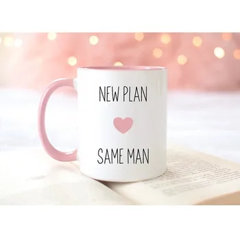 

Wedding postponed mugs with your text any language, custom mug gift for Delay quarantined bride, present for postponed wedding