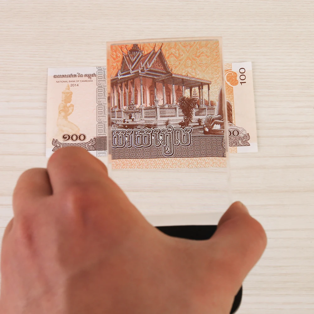 Портативное увеличительное стекло прямоугольное 2X лупа для чтения портативная стеклянная лупа светодиодный светильник увеличительное стекло портативное