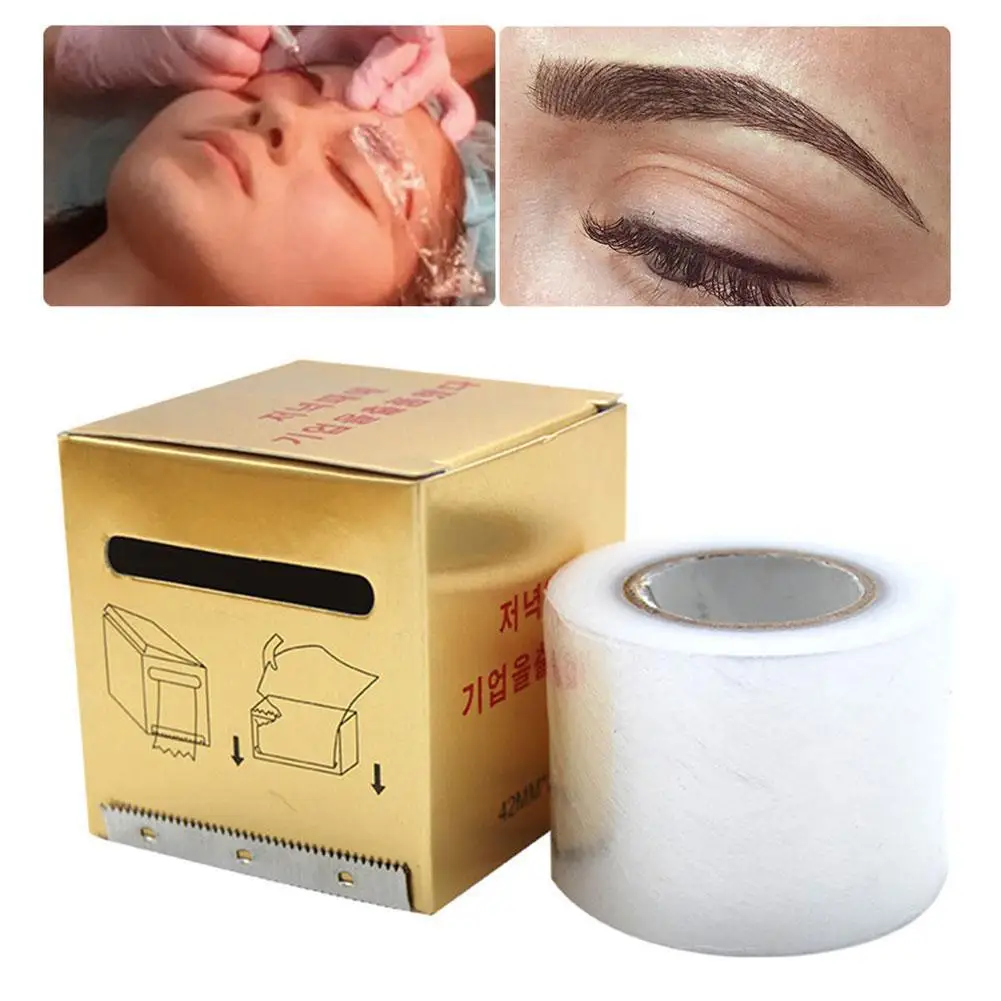 

Semi-permanent tools Consumables Wenxiu tattoo cling makeup Disposable film tattoo anticorrosive accessories film eyebrow C3G3
