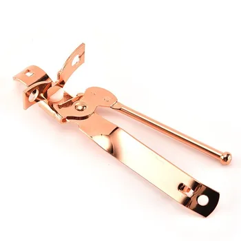 

Convenient Multifunctional Rose Gold Stainless Steel Beer Beverage Can Opener