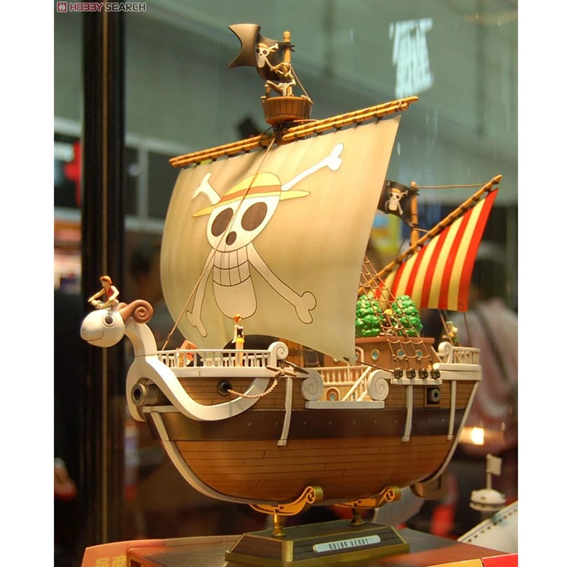 Bandai One Piece GOING MERRY Pirate Ship Golden Meri Merley Luffy  Assembling Action Figurals Brinquedos Model - AliExpress