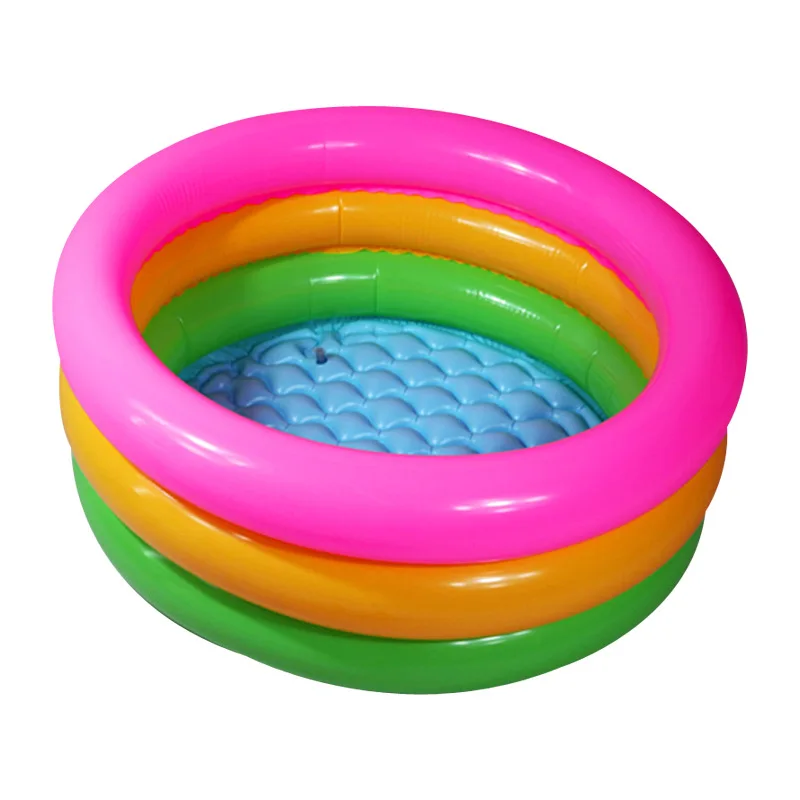 Rooxin детский бассейн утолщенный ПВХ для купания Piscina ванна для бассейна надувной матрас для бассейна Домашнее использование детский бассейн - Цвет: Colorful