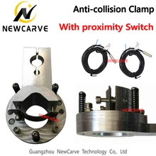 NEWCARVE – fixation Anti Collision 20 35MM, support de pince de torche Plasma à flamme pour Machine à découper CNC Portable