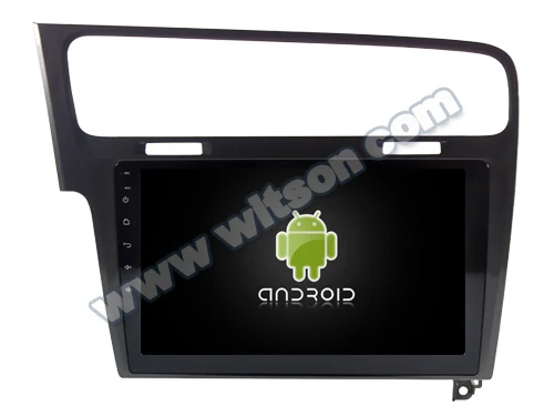 10 2 &quotAndroid 9 0 OS автомобильный мультимедийный навигатор gps радио для Volkswagen Golf MK7 2013