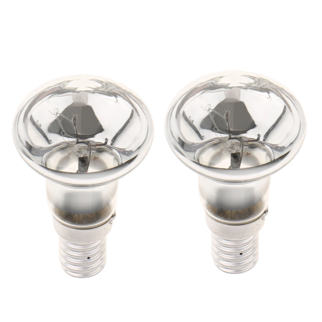 2x Replacement E14 R39 Reflector Tungsten Filament Spotlight Bulb SES 25W