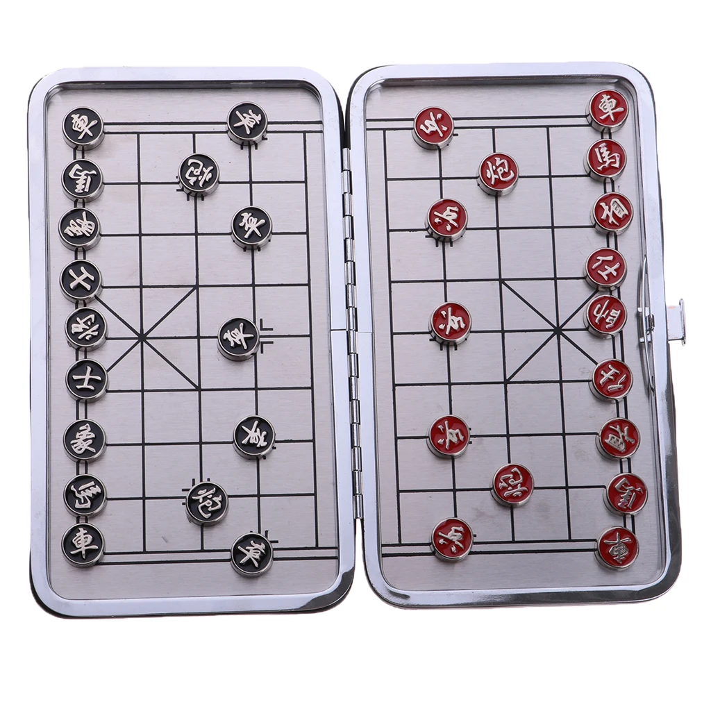 Китайские шахматы, Xiangqi, 6 дюймов Магнитный Doldable доска+ 32 шт. набор