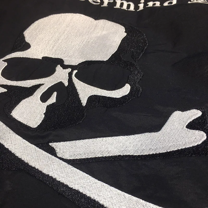 2019FW 1:1 качество черепа куртка для мужчин и женщин Mastermind Япония зима ватник стоячий воротник MMJ куртка пальто для мужчин