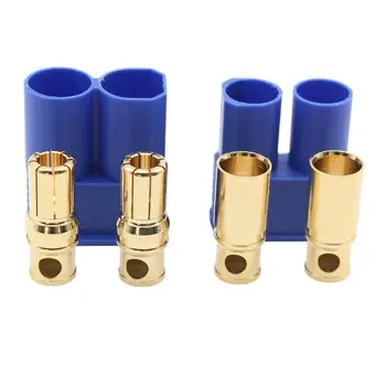 

Free shipment Ec8 10 Sets Of Aircraft Connector Plug Male And Female Banana Plug Battery Plug Connector Power Connector