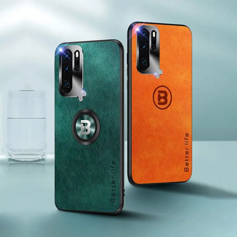 Роскошный кожаный чехол для Huawei Mate 9 10 20 30 P20 P30 Pro оригинальный силиконовый с