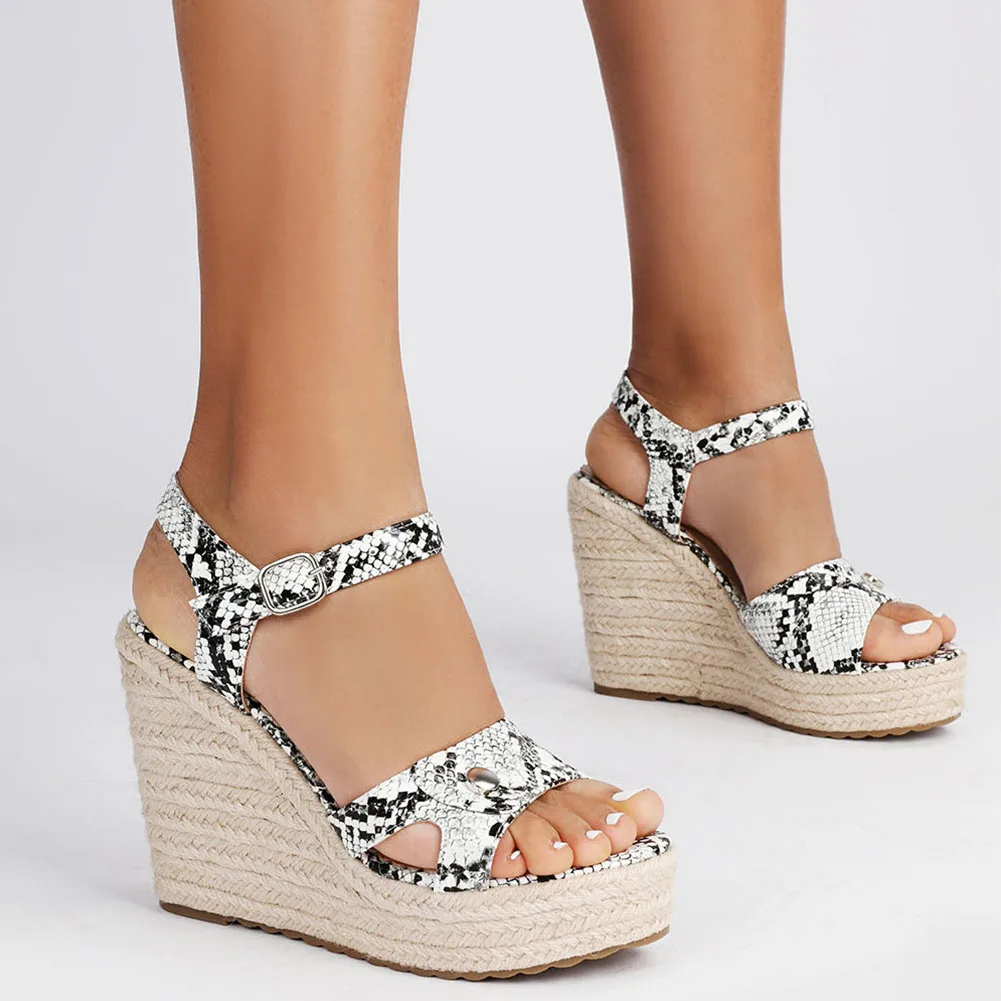 

Sarairis On Sale Top Quality Large Size 43 Platform High Heels Summer women's Wedges Shoes Woman Sandals Female