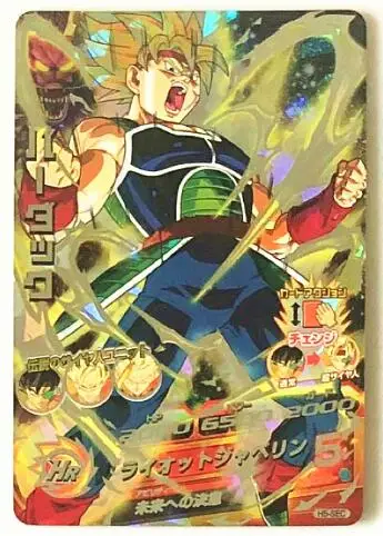 2 Япония Dragon Ball Hero Card 4 звезды HJ. HG SEC игрушки Goku Хобби Коллекционные игры Коллекция аниме-открытки - Цвет: 2
