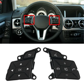 

Control Steering Wheel Enu Switch Button Parts Accessories Interior Buttons 2 pcs