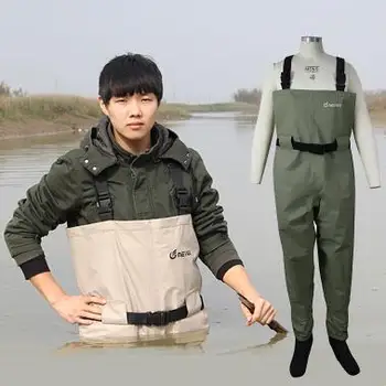 

Free shipping! - SHEMADEE Fishing Wader Stocking Foot Chest Waders Breathable Waterproof Pants Fishing Wader Trousers