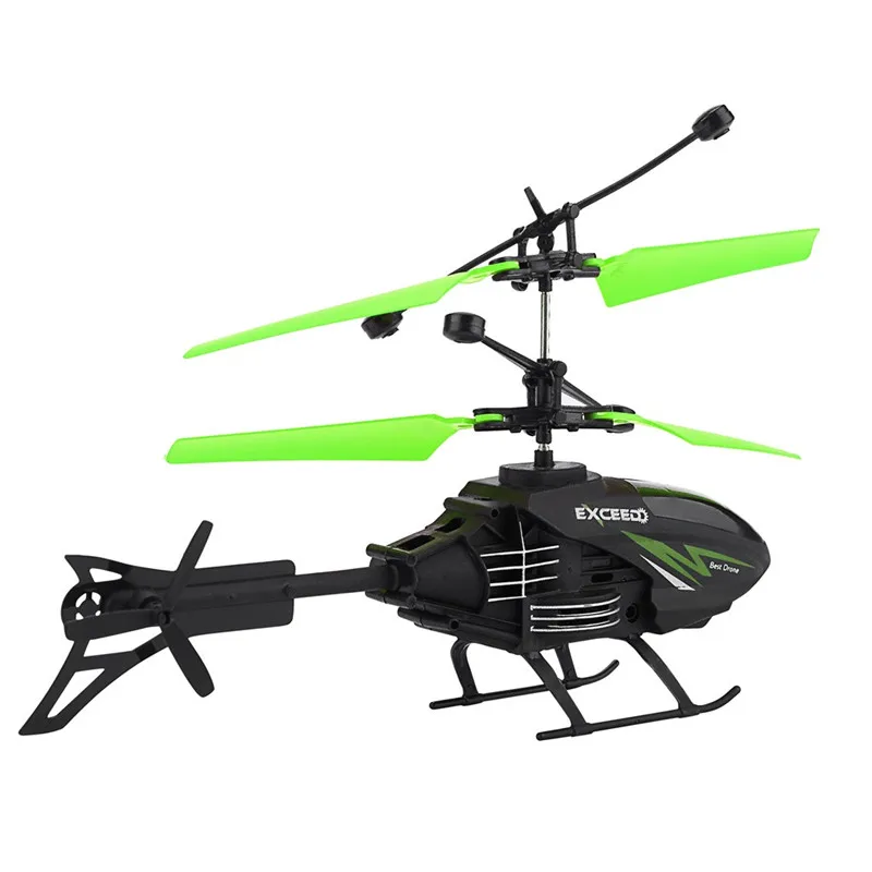 Mini RC Infraed Induction Helicopter Aircraft Flashing Light Toys mini drone Christmas Gift #4D20 (18)