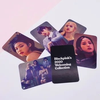 

Kpop BLACKPINK Collection Box Favorite Card Album Photo Card Polaroid Card Self Made LOMO Card Photocard Fans Gift Stationery
