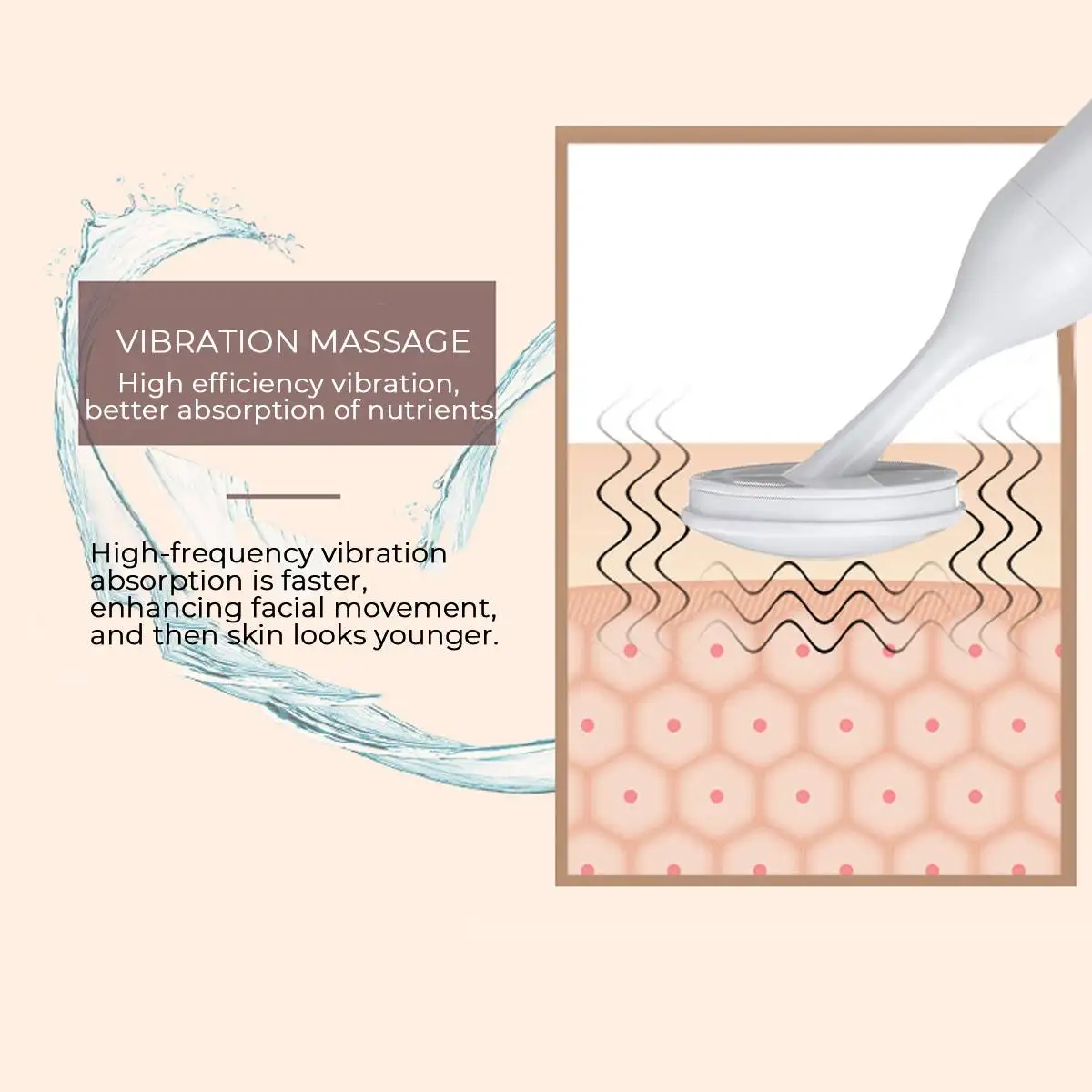  Face Care Tool Electric Anti-aging Machine Frequency Ultrasonic Face Beauty Device Ionic Wrinkle Re