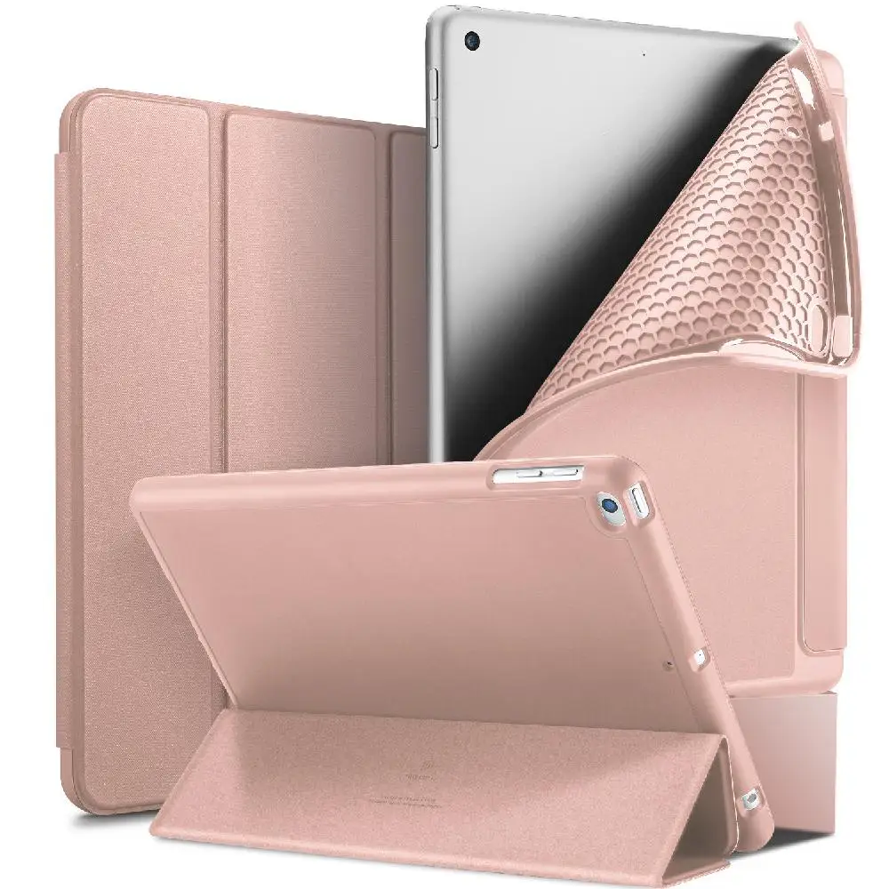 DUX DUCIS для iPad pro 7 10,2 дюймов искусственная кожа+ задняя крышка из ТПУ полный защитный чехол с держателем ручки