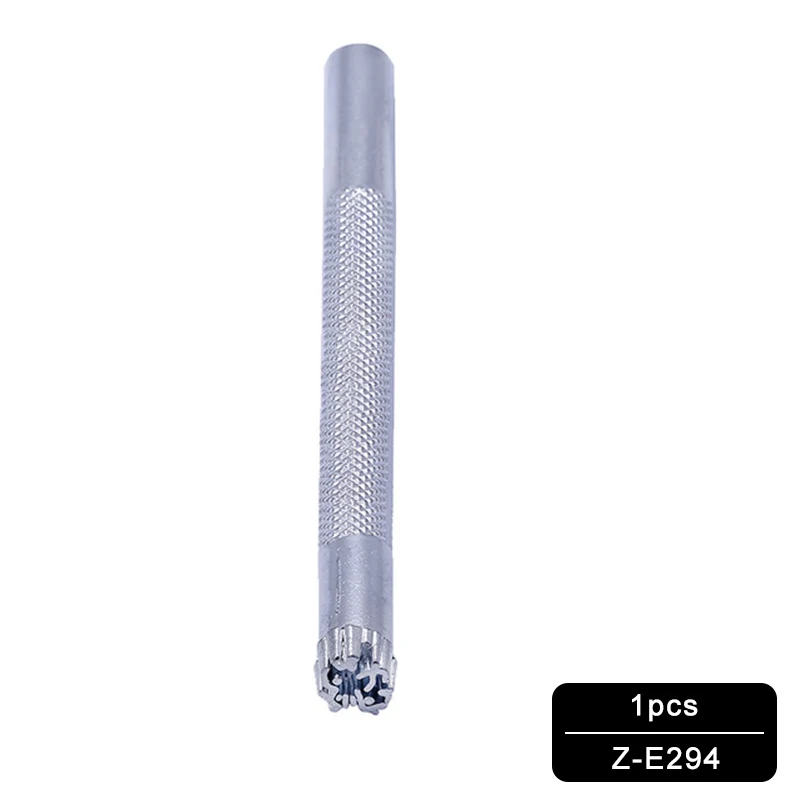 1Pcs E294 MIUSIE, 1 шт., инструмент для печати кожи, сплав, резьба, изготовление, ремесло, штампы, скульптура, печать, сделай сам, металлическая кожа, рабочее седло - Цвет: 1Pcs E294