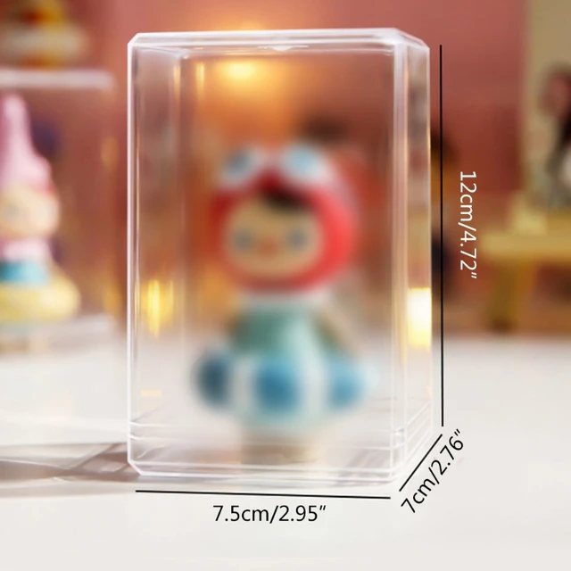 41Xb Kijelző Tok Tiszta Porálló Védelmi Doboz Kis Babák Szobor Showcase - Image 2